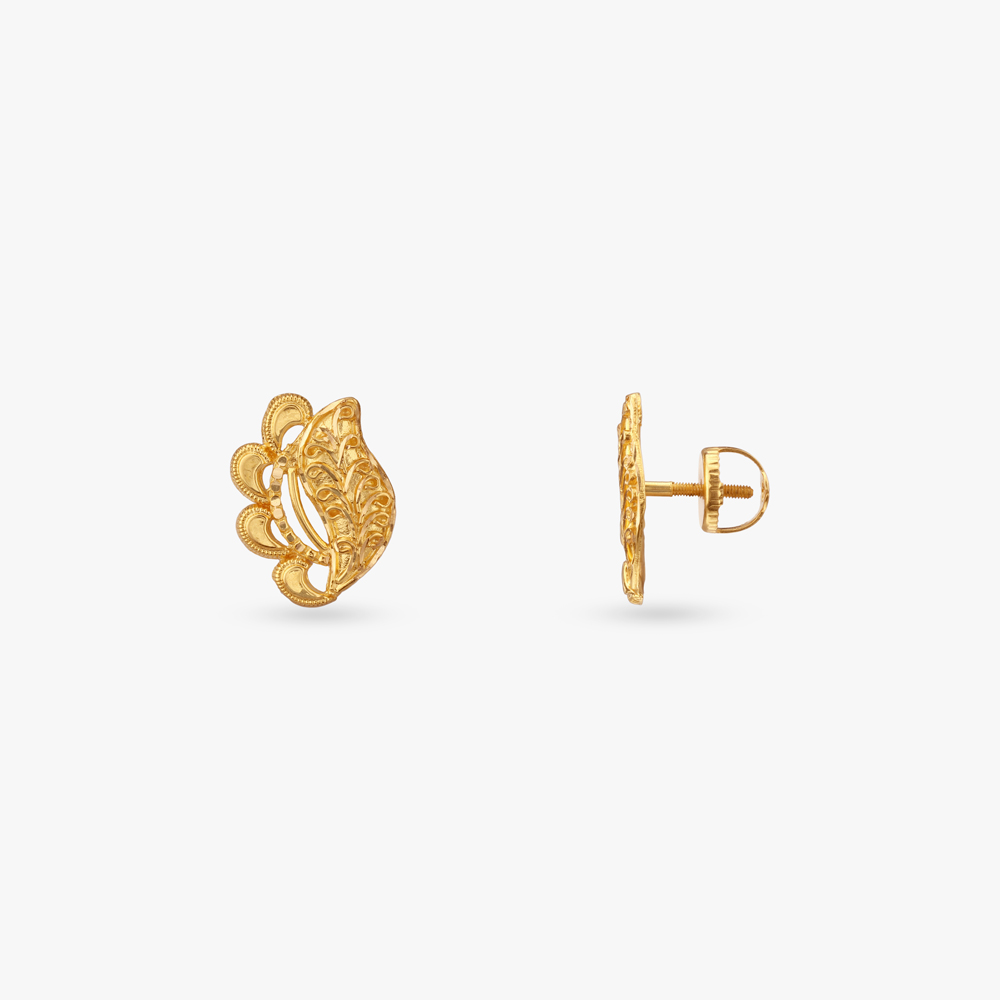 Versatile Charm Gold Drop Earrings,,hi-res image number null
