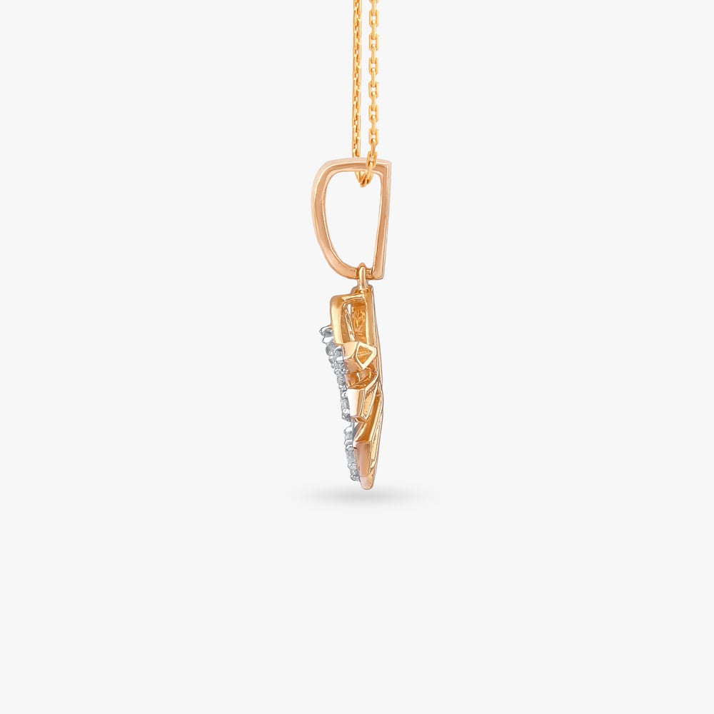 Radiant Bloom Diamond Pendant and Earrings Set,,hi-res image number null