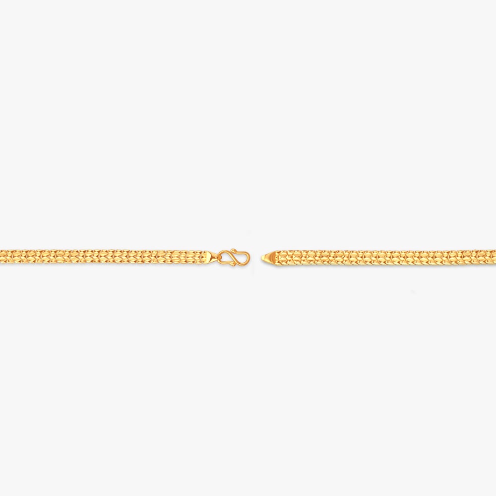 Bold Woven Gold Bracelet for Men,,hi-res image number null