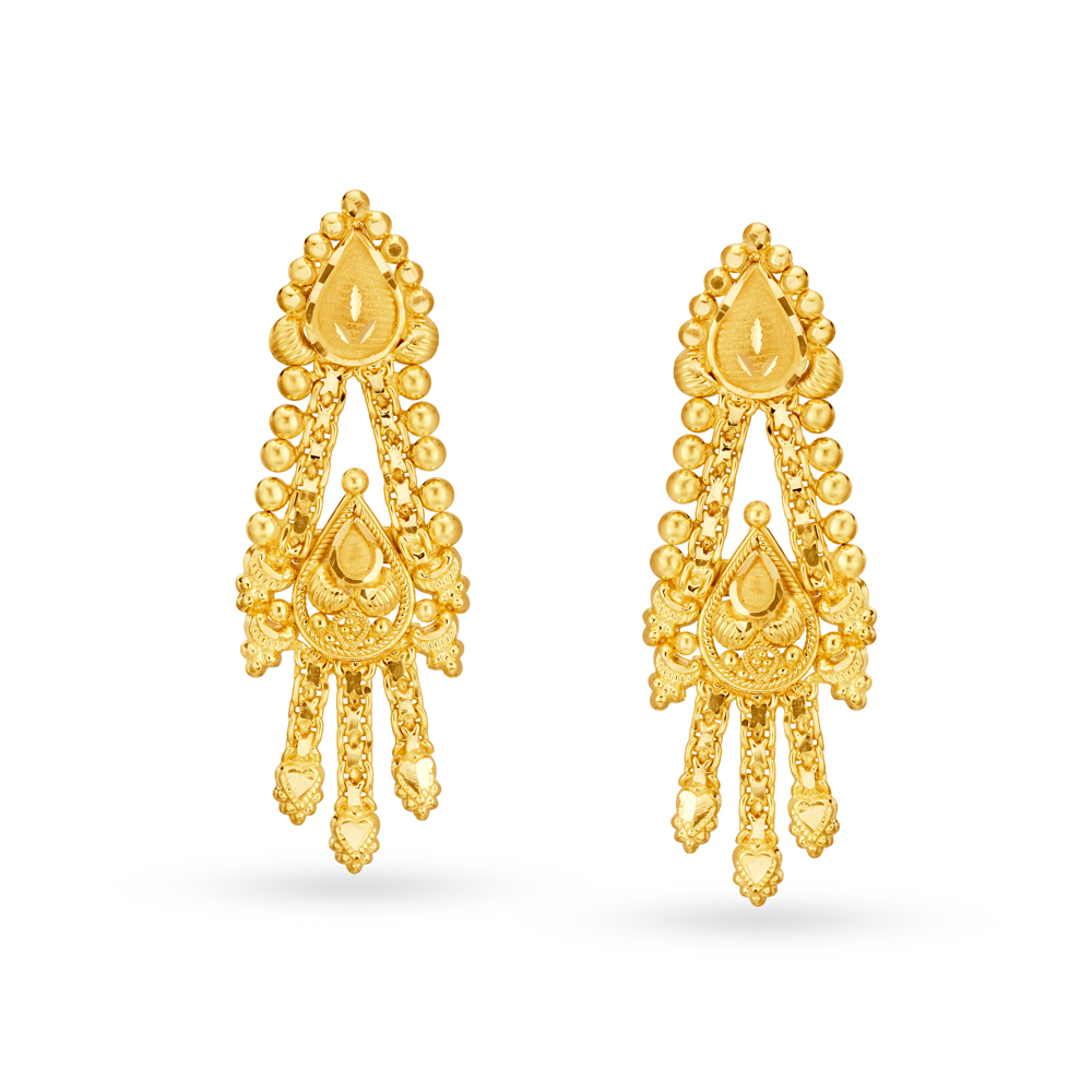 Royal Charm Gold Necklace Set,,hi-res image number null