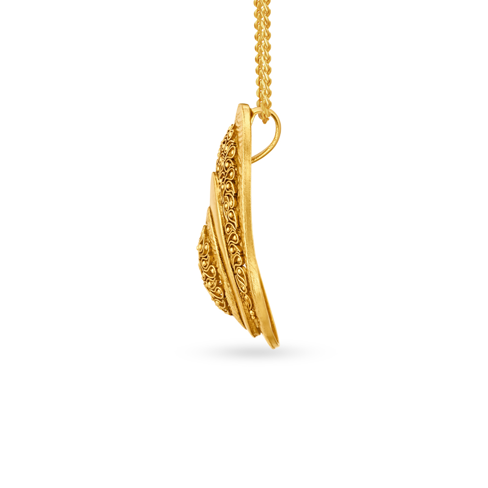 Elegant Filigree Pendant and Earrings Set,,hi-res image number null
