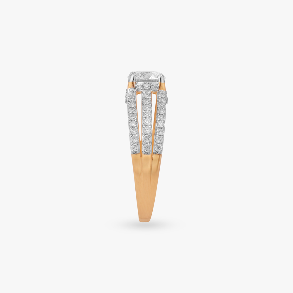 Eternal Beam Solitaire Ring,,hi-res image number null