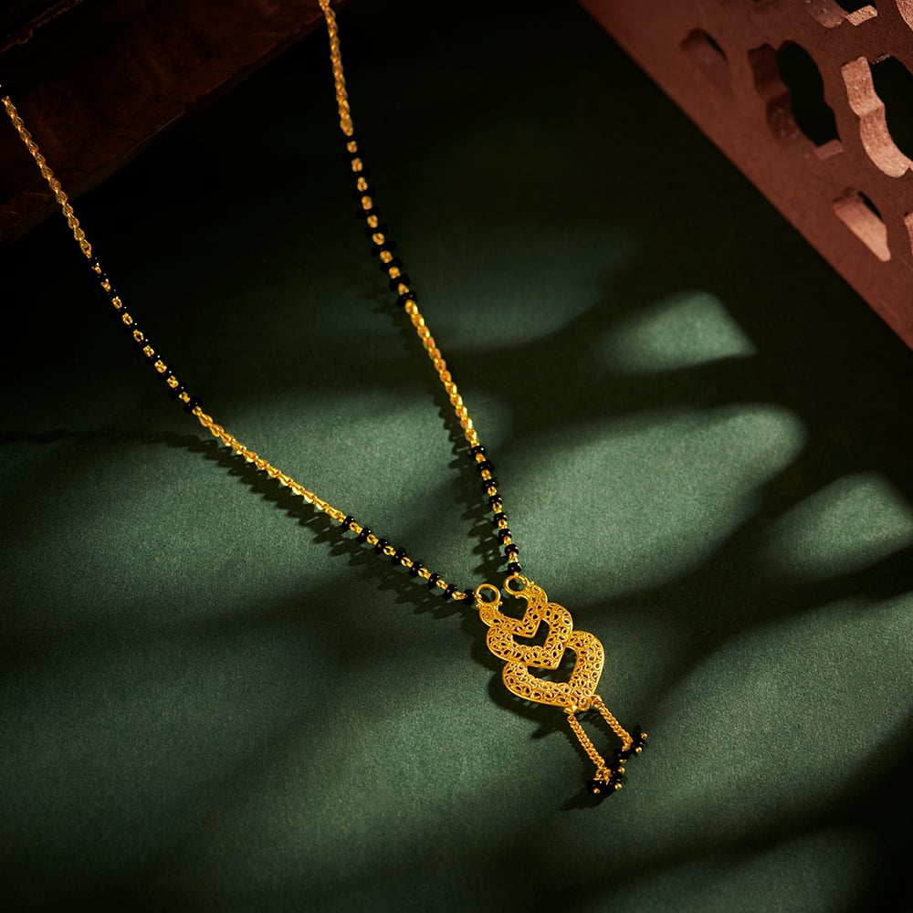 Brilliant Contemporary Mangalsutra,,hi-res image number null