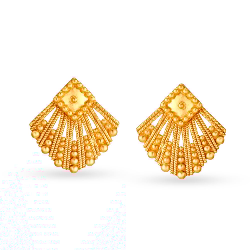 Radiant Gold Pendant and Earrings Set,,hi-res image number null