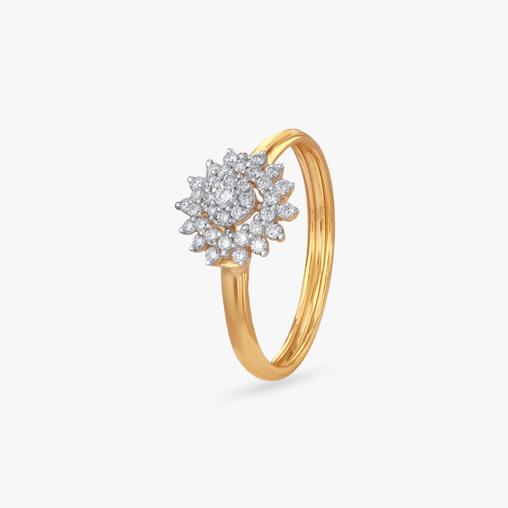 Sunlit Bloom Diamond Ring,,hi-res image number null