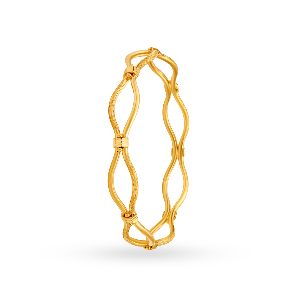 Ethereal Gold Bangle,,hi-res image number null