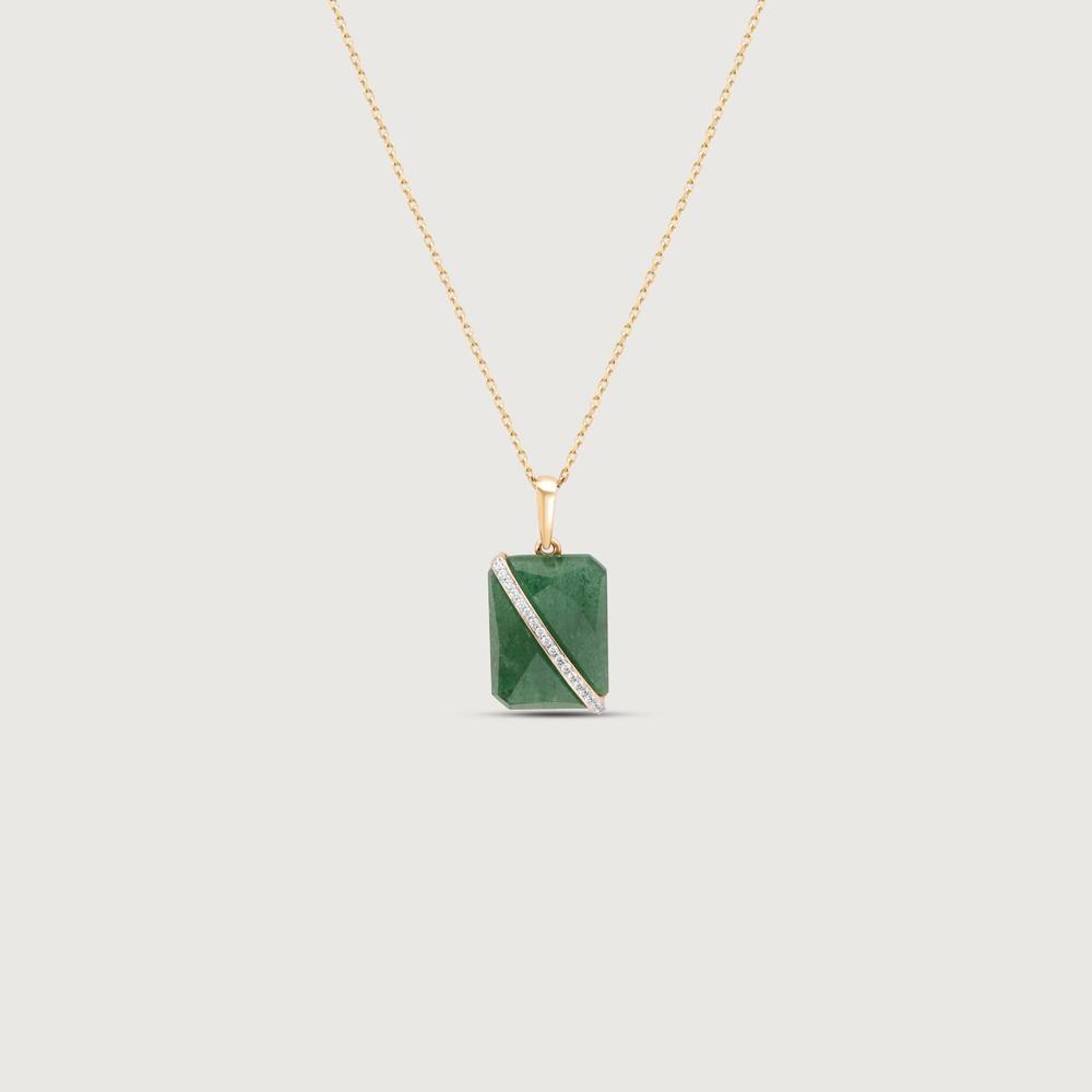 Royal Glow Quartz Pendant,,hi-res image number null
