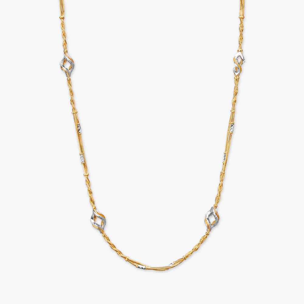 

Elegant Intertwine Gold Chain