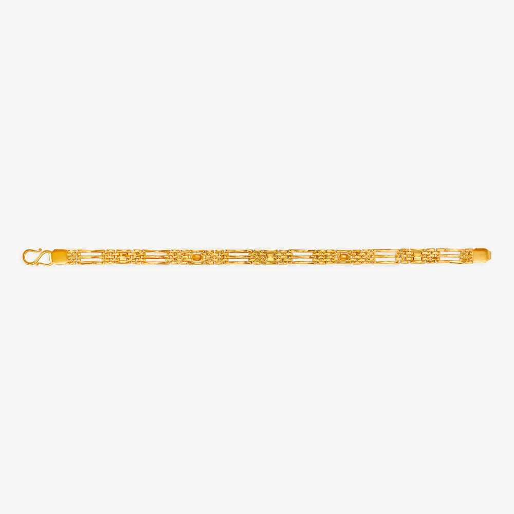 Amorous Gold Bracelet for Men,,hi-res image number null