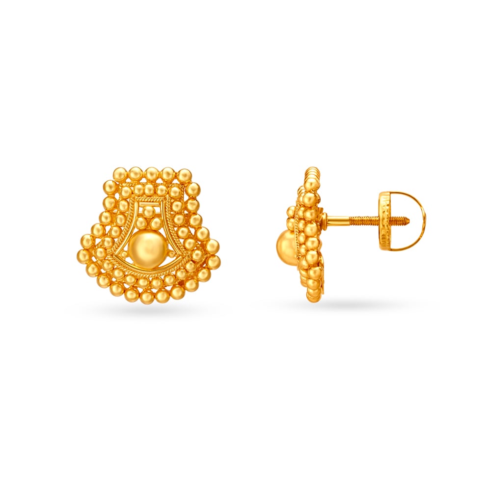 Spectacular Traditional Stud Earrings,,hi-res image number null