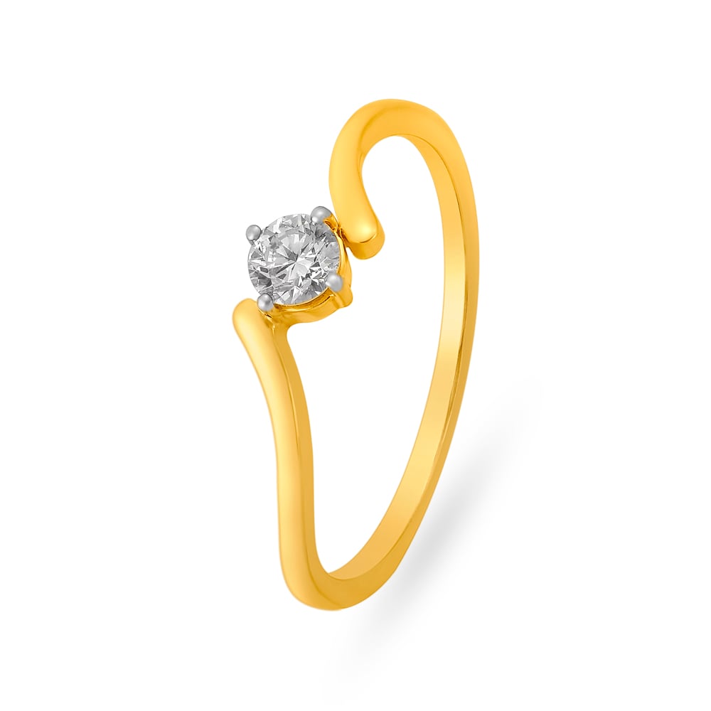 Bold Square Diamond Ring