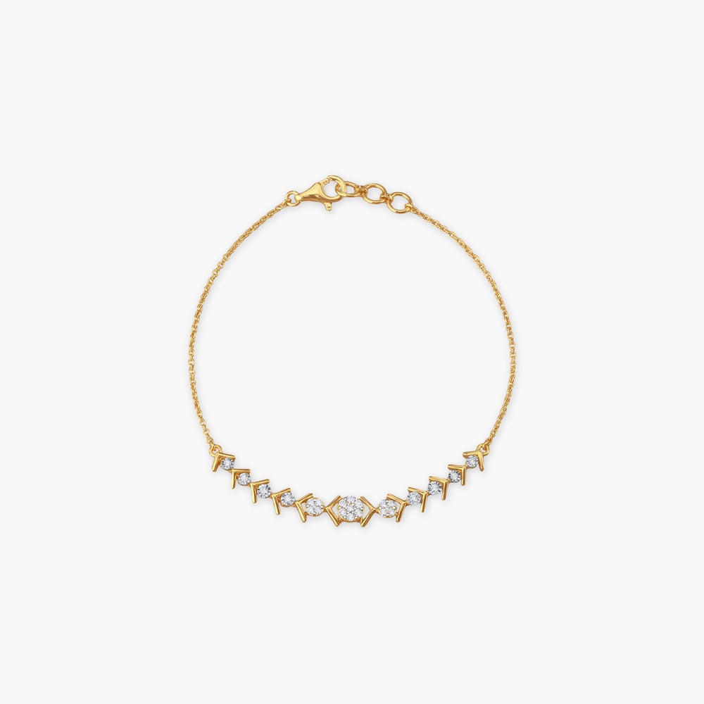 

Cascade Frost Diamond Bracelet