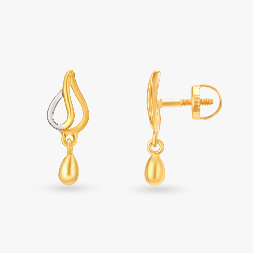 Contemporary Grace Drop Earrings,,hi-res image number null