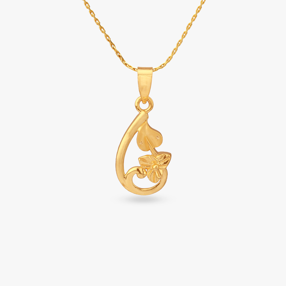 Blooming Grace Gold Pendant,,hi-res image number null