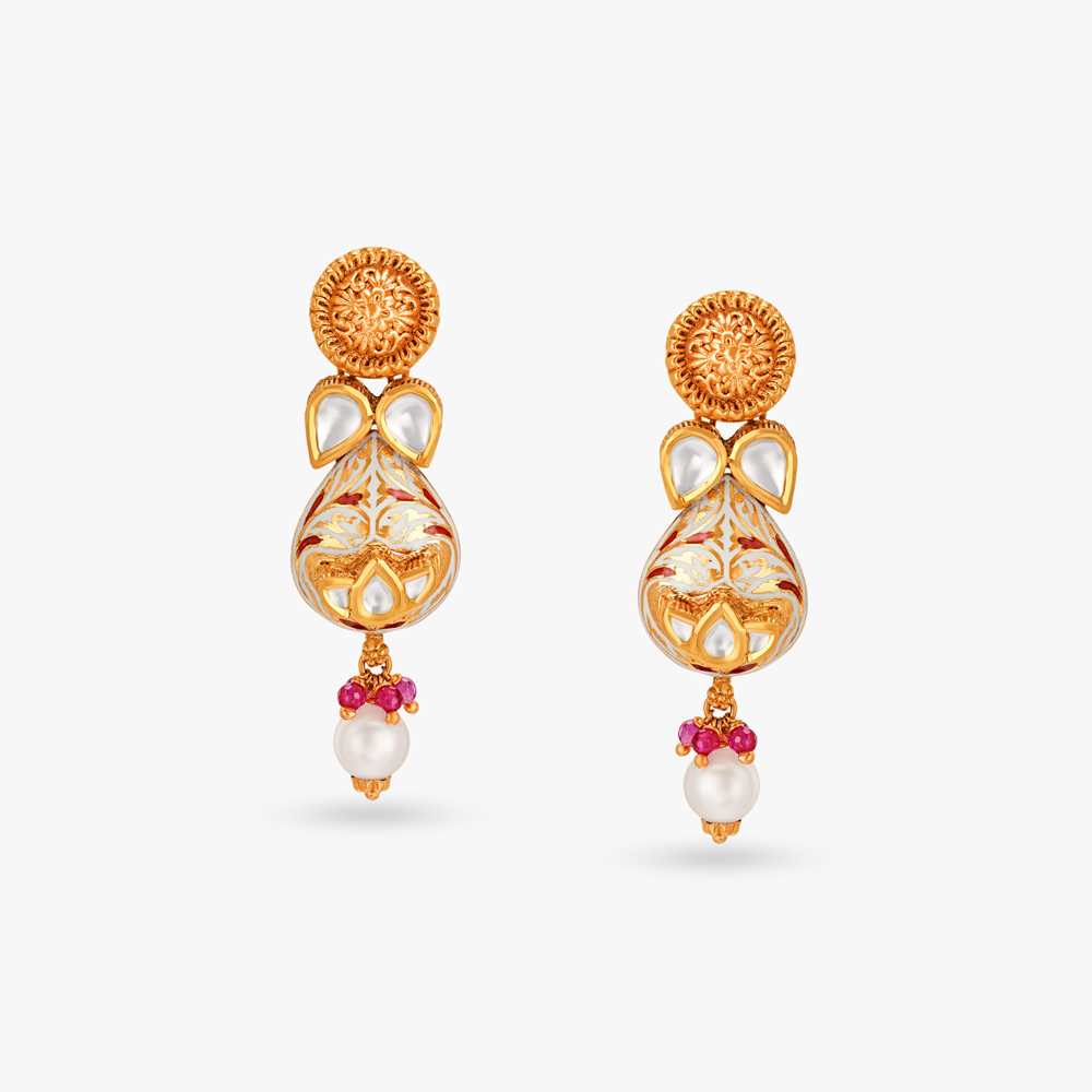 Intricate Floral Necklace Set,,hi-res image number null