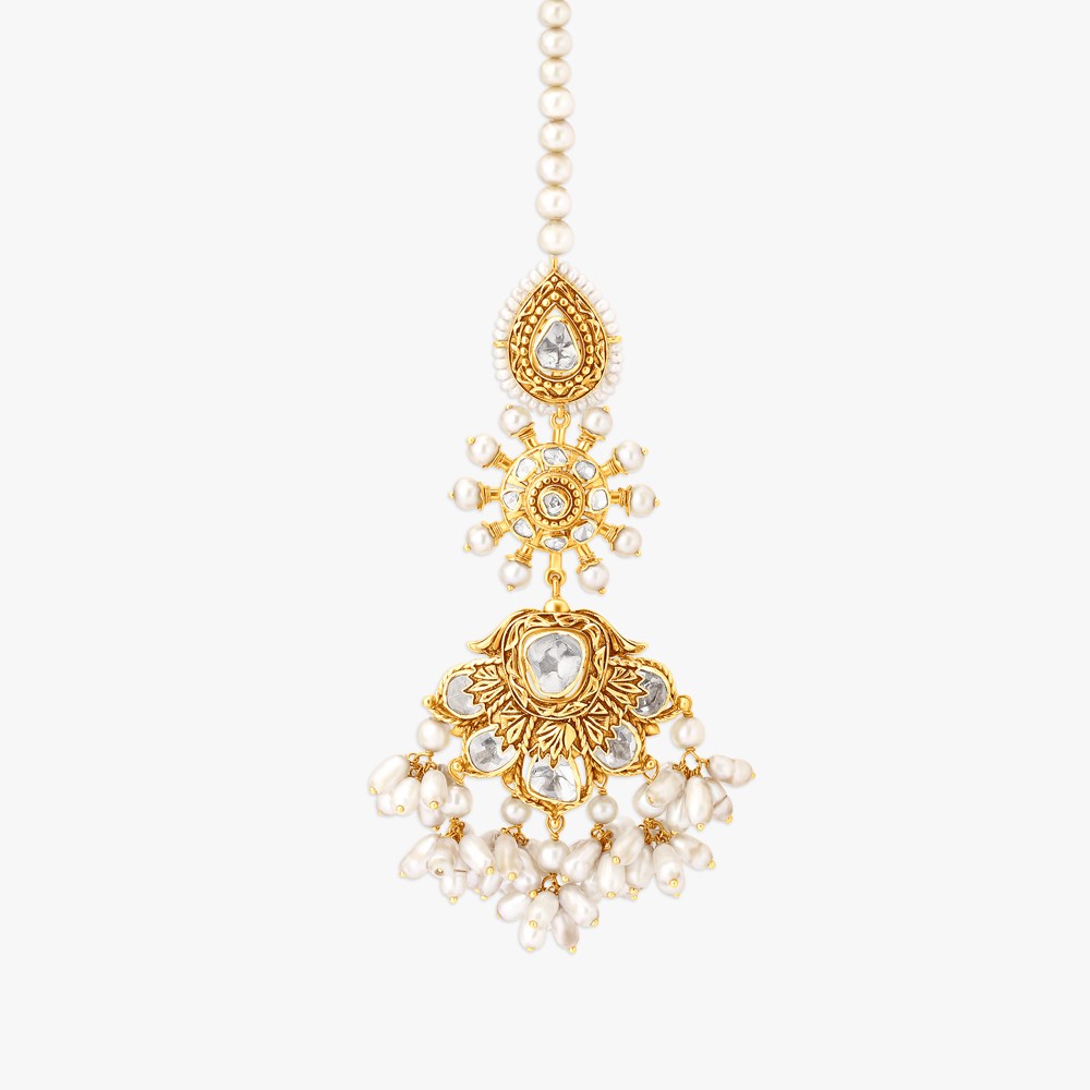 Timeless Antique Maang Tikka,,hi-res image number null