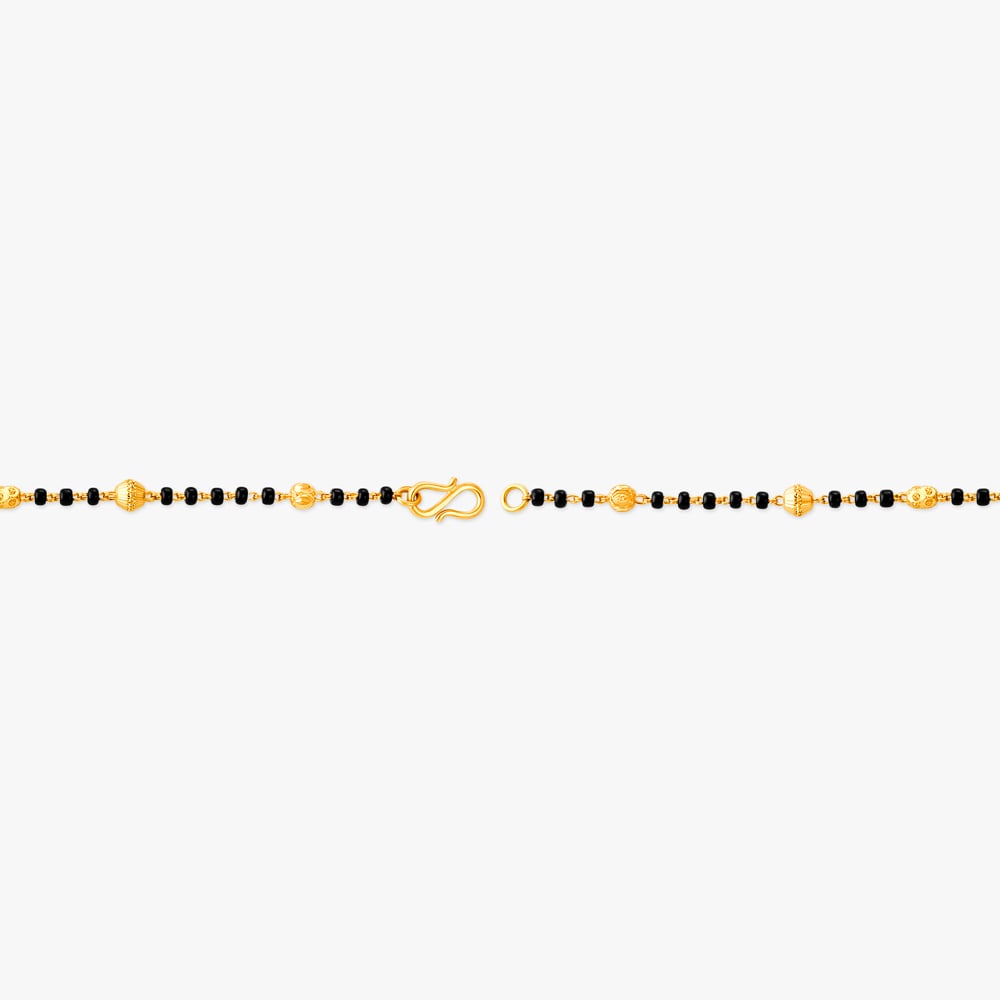 Traditional Gold Mangalsutra Bracelet,,hi-res image number null
