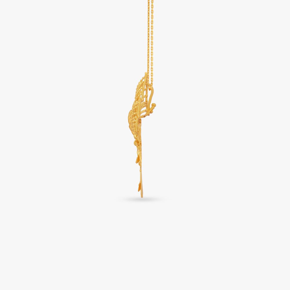 Petal Crown Gold Maang Tikka,,hi-res image number null