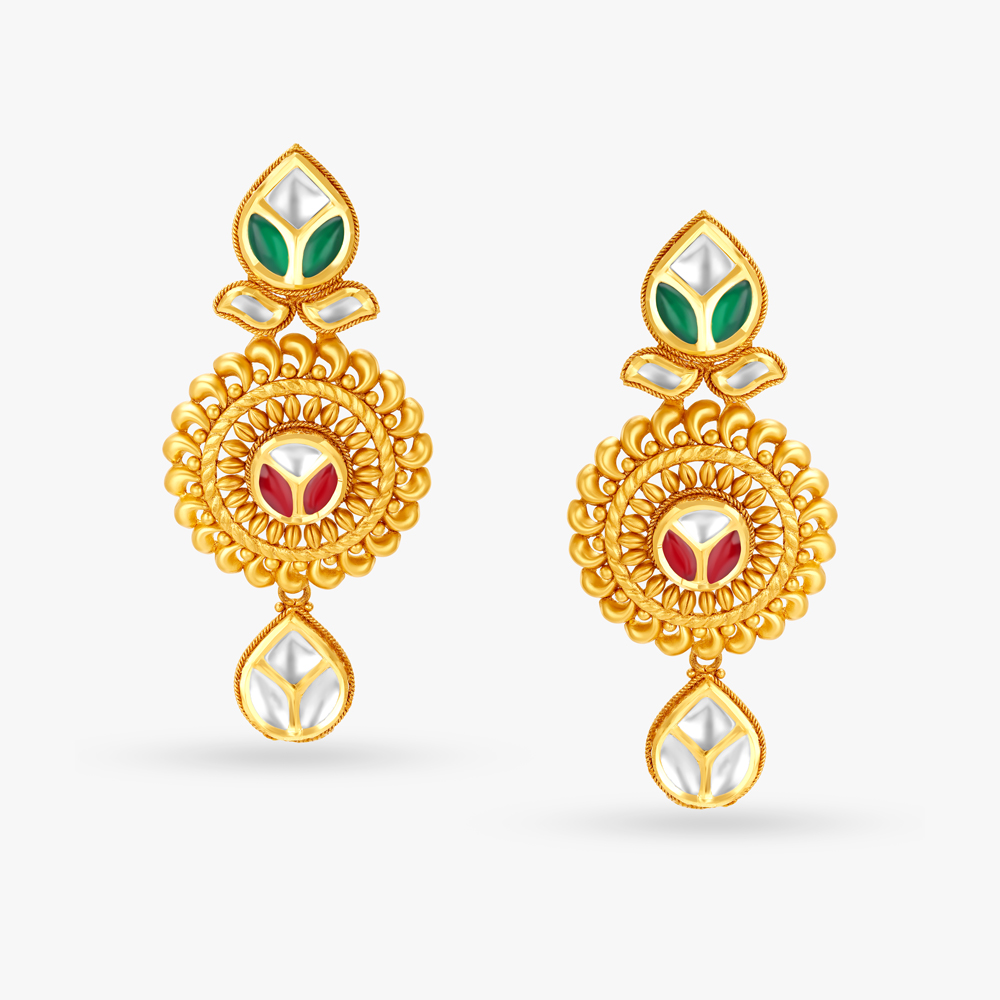 Flamboyant Drop Earrings,,hi-res image number null