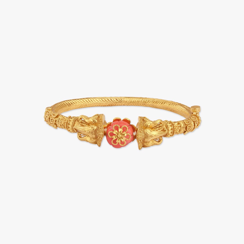 

Palace Elephant Gold Bangle