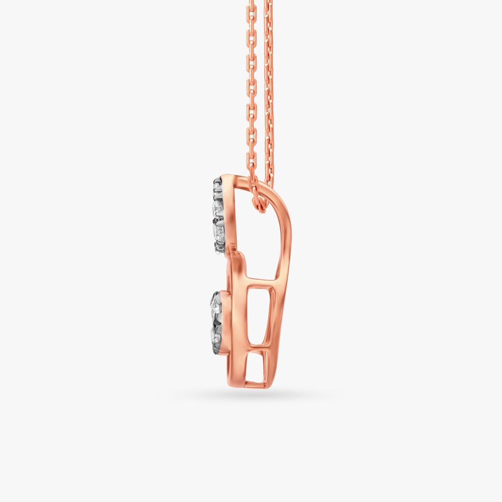 

Aura Loop Diamond Pendant