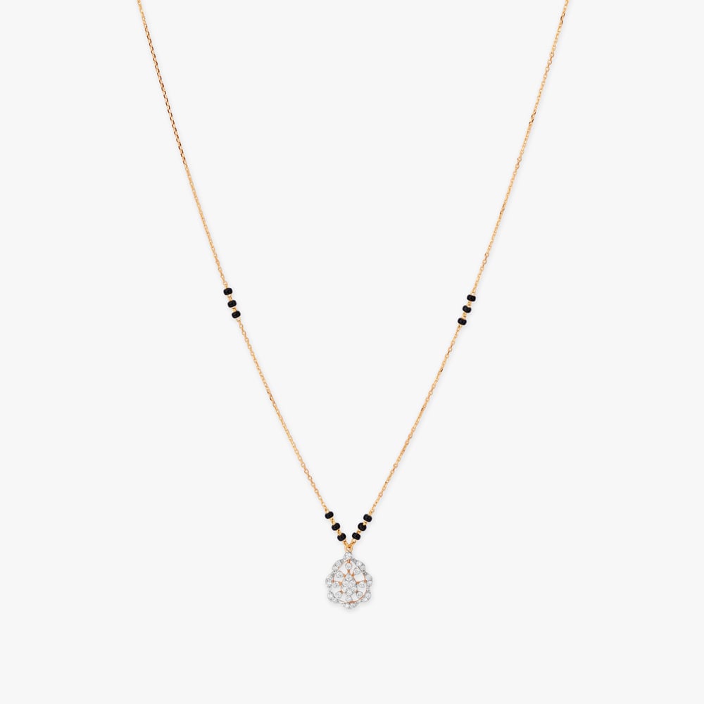 Eternal Dew Diamond Mangalsutra,,hi-res image number null