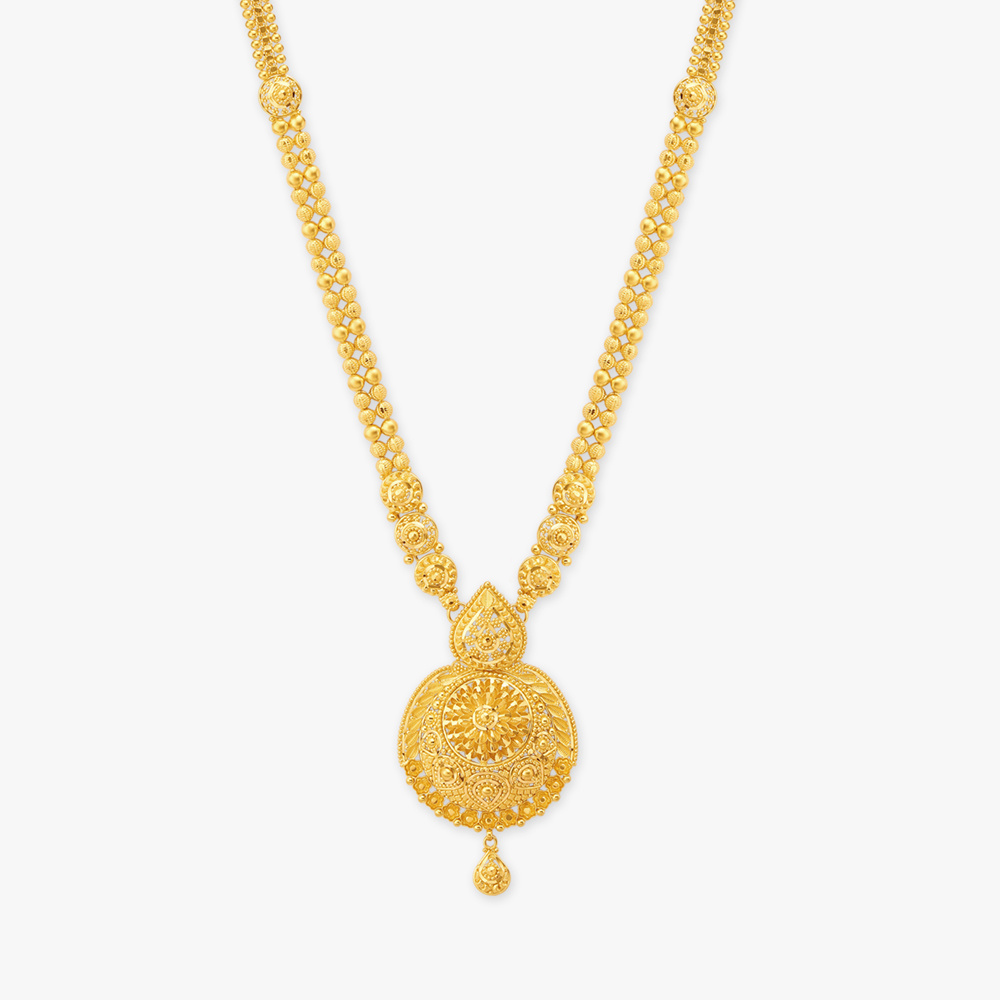 Traditional U Shape Gold Haram,,hi-res image number null
