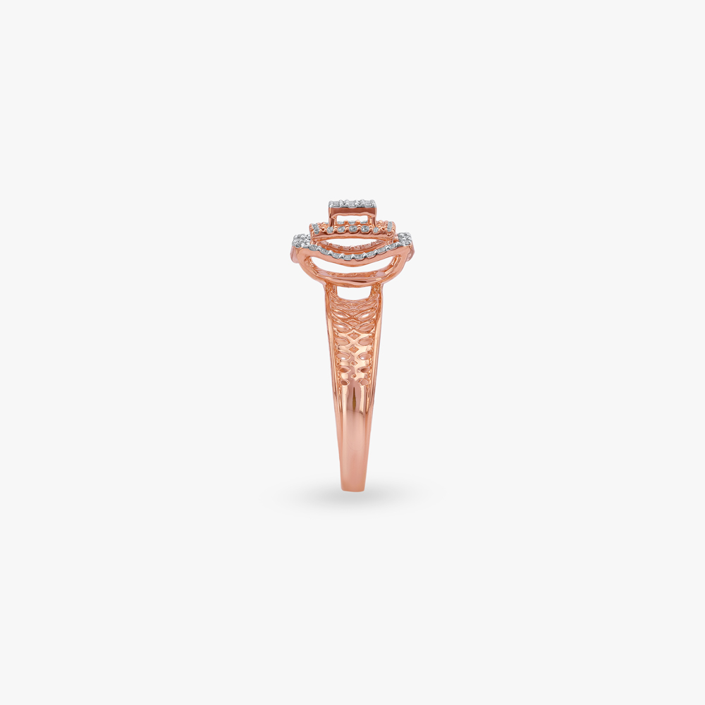Glimmer Grid Diamond Ring,,hi-res image number null