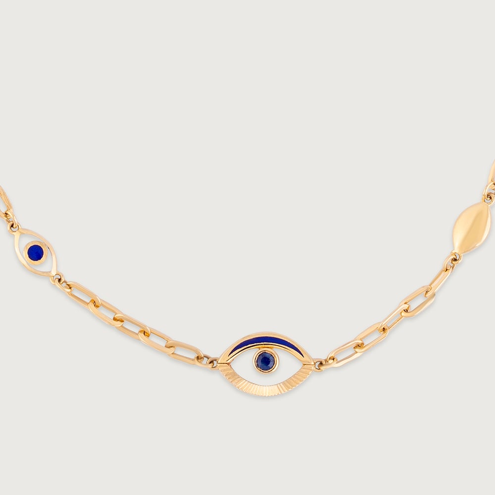 Guardian Glitz Evil Eye Gold Bracelet,,hi-res image number null
