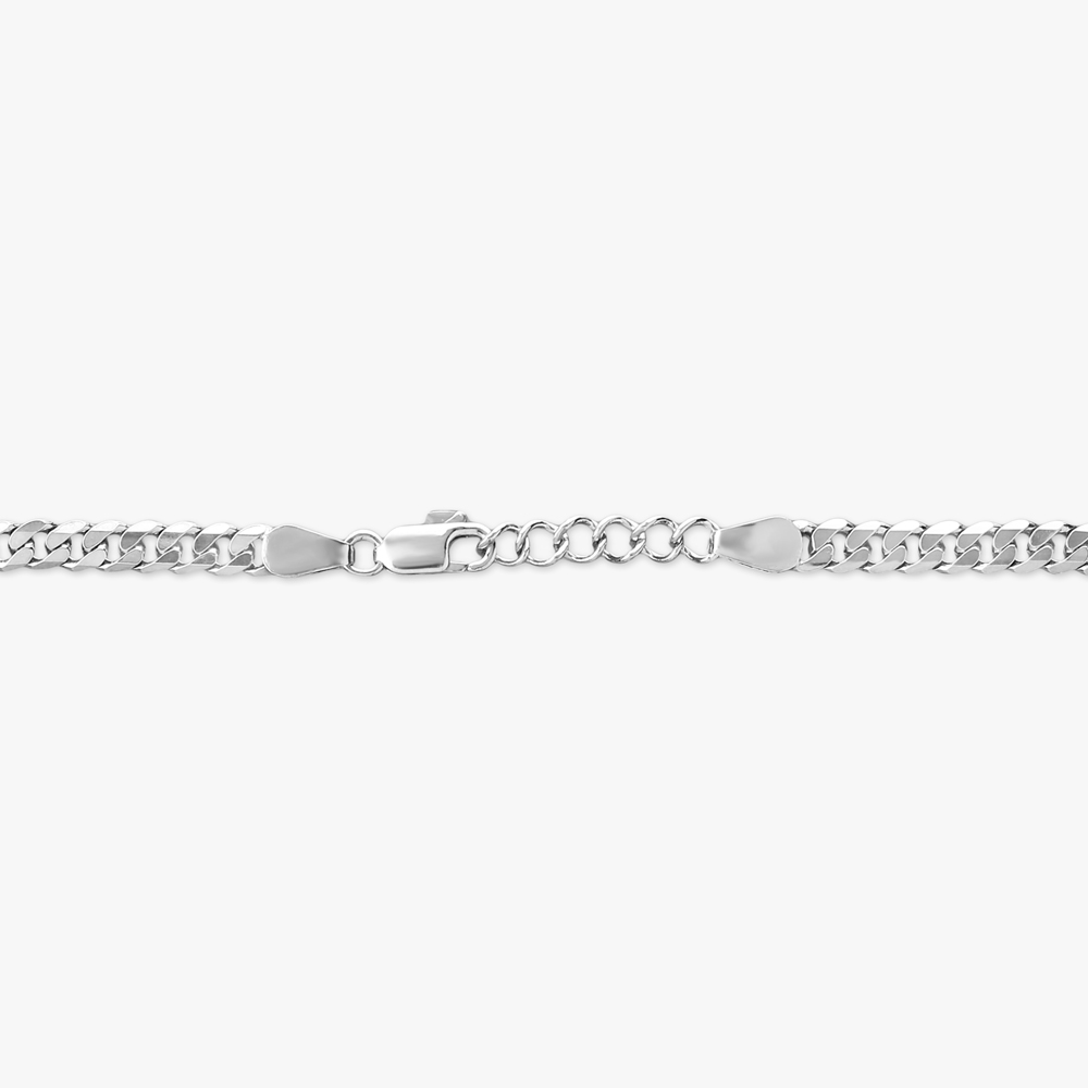 Alpha Link Silver Chain for Men,,hi-res image number null