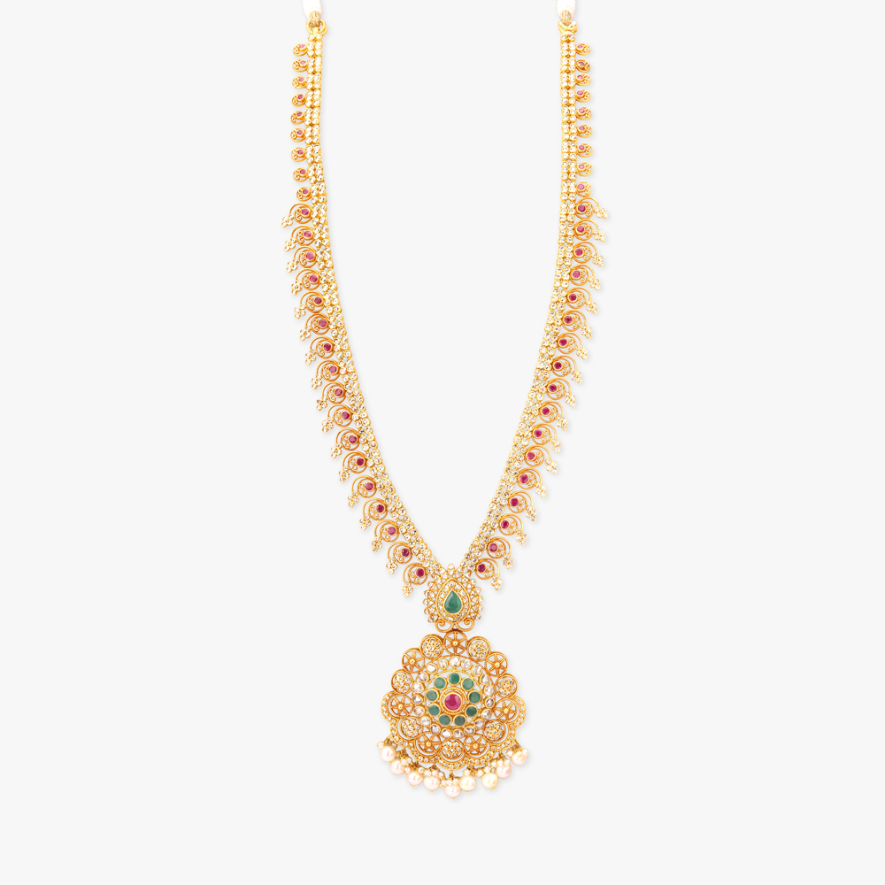 Celestial Medallion Gold Necklace Set,,hi-res image number null
