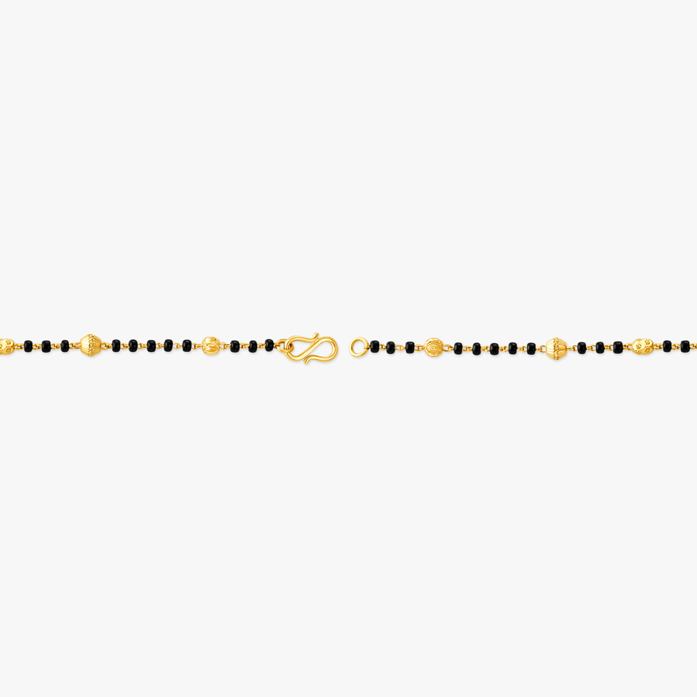 Traditional Gold Mangalsutra Bracelet,,hi-res image number null