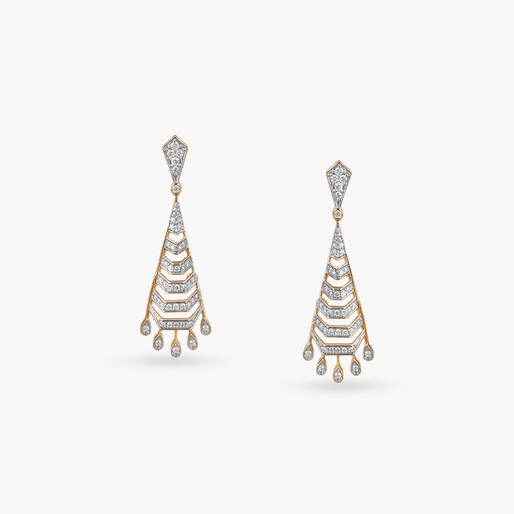 Raindrop Splendour Diamond Necklace Set,,hi-res image number null