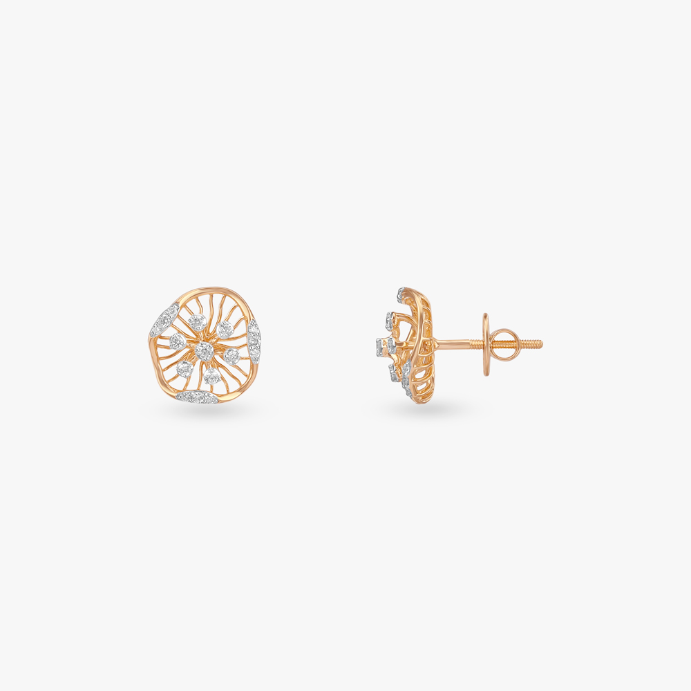 Artistic Radiance Diamond Stud Earrings,,hi-res image number null