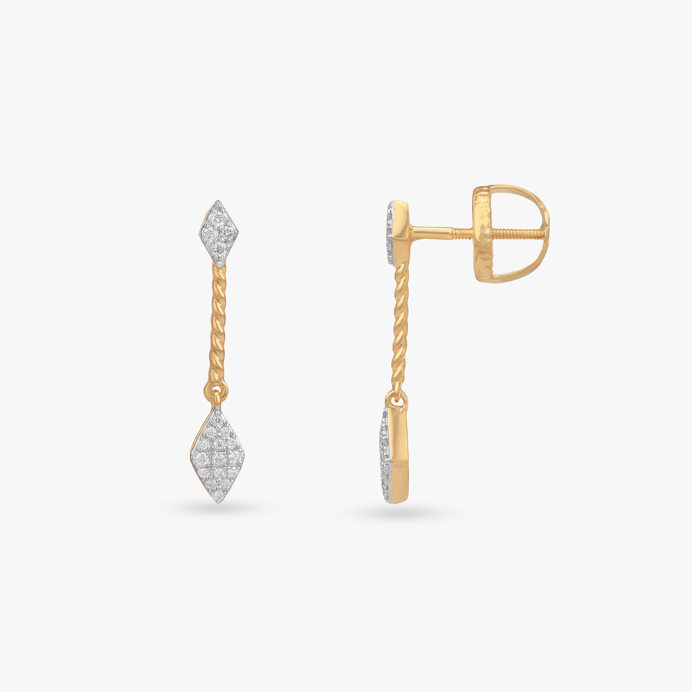 Skyline Spark Diamond Drop Earrings,,hi-res image number null