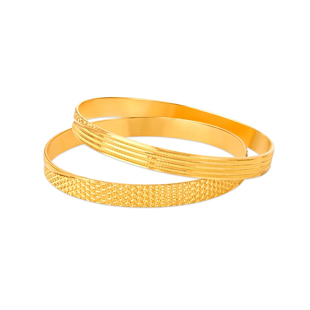 Gold bangles online tanishq on sale
