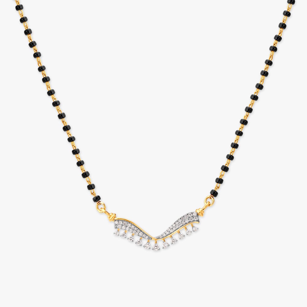 

Graceful Diamond Mangalsutra