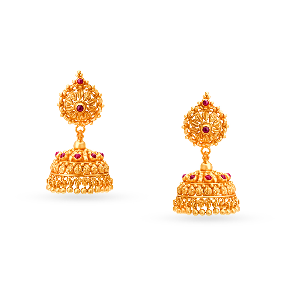 Luxurious Gold Kemp Necklace Set,,hi-res image number null