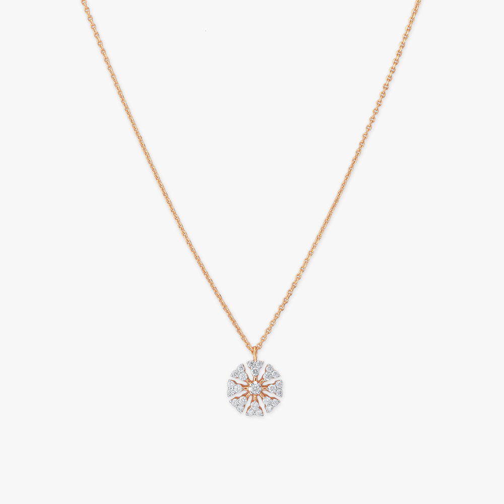 North Star Diamond Pendant with Chain,,hi-res image number null