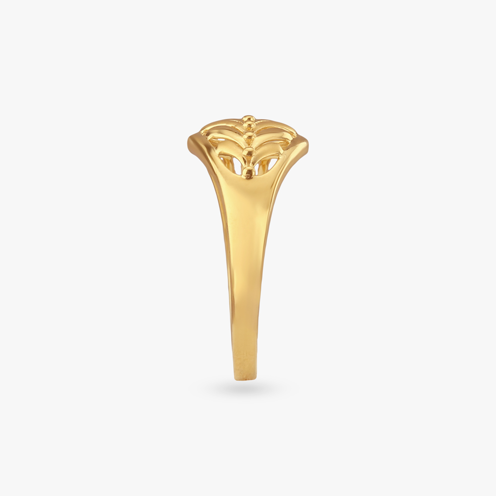 Eternal Leaf Gold Ring,,hi-res image number null