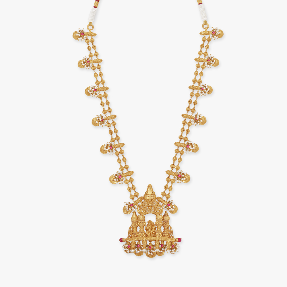 Divine Krishna Tribute Necklace Set,,hi-res image number null