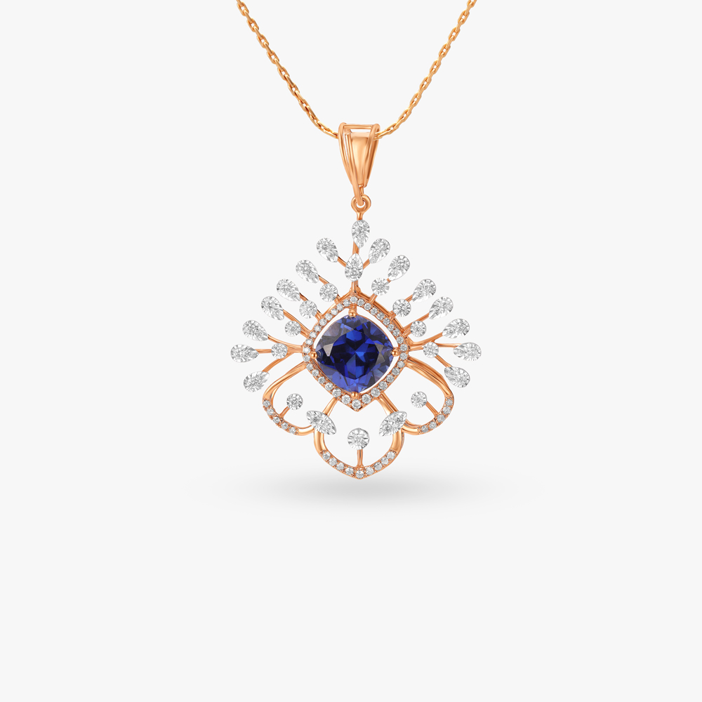 Blooms of Hope Natural diamond Necklace Set,,hi-res image number null