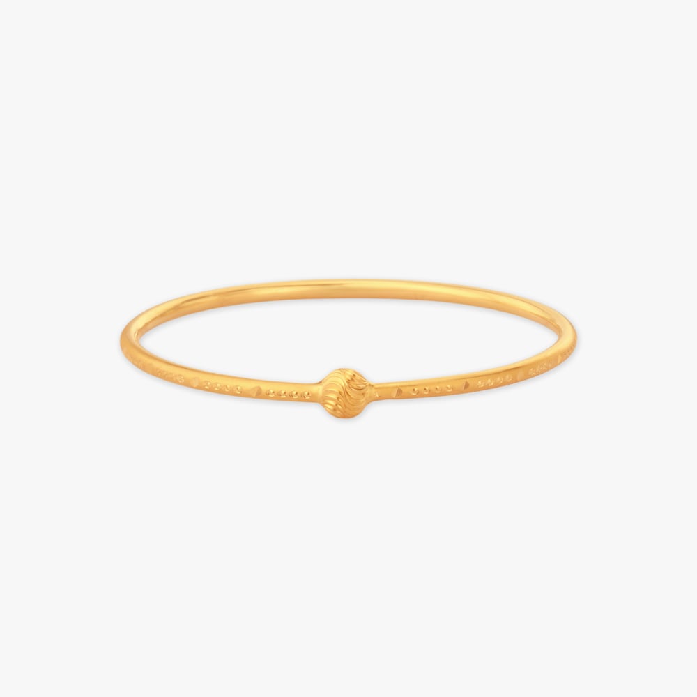 

Tiny Twist Gold Bangle for Kids