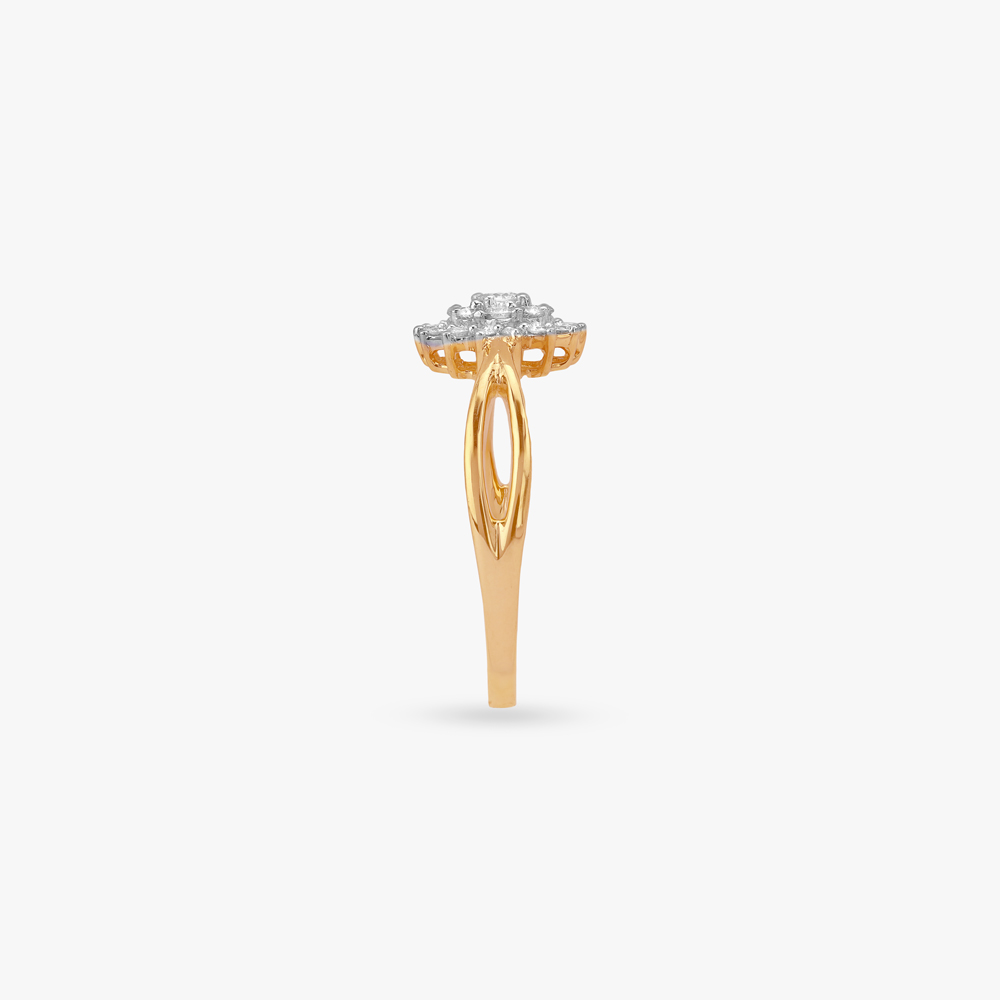 Sunlit Petal Diamond Ring,,hi-res image number null