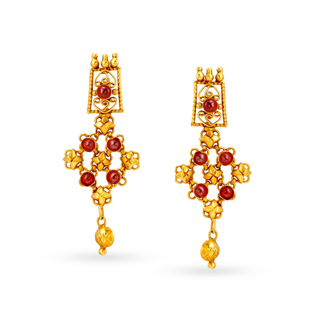 Swarna Devika Gold Necklace set,,hi-res image number null