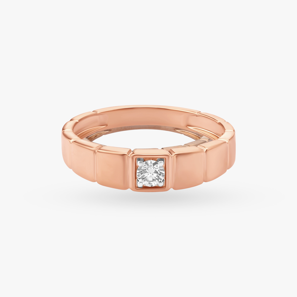 Stroke of Brilliance Finger Ring For Men,,hi-res image number null