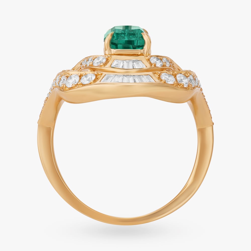 Verdant Crest Diamond Ring,,hi-res image number null