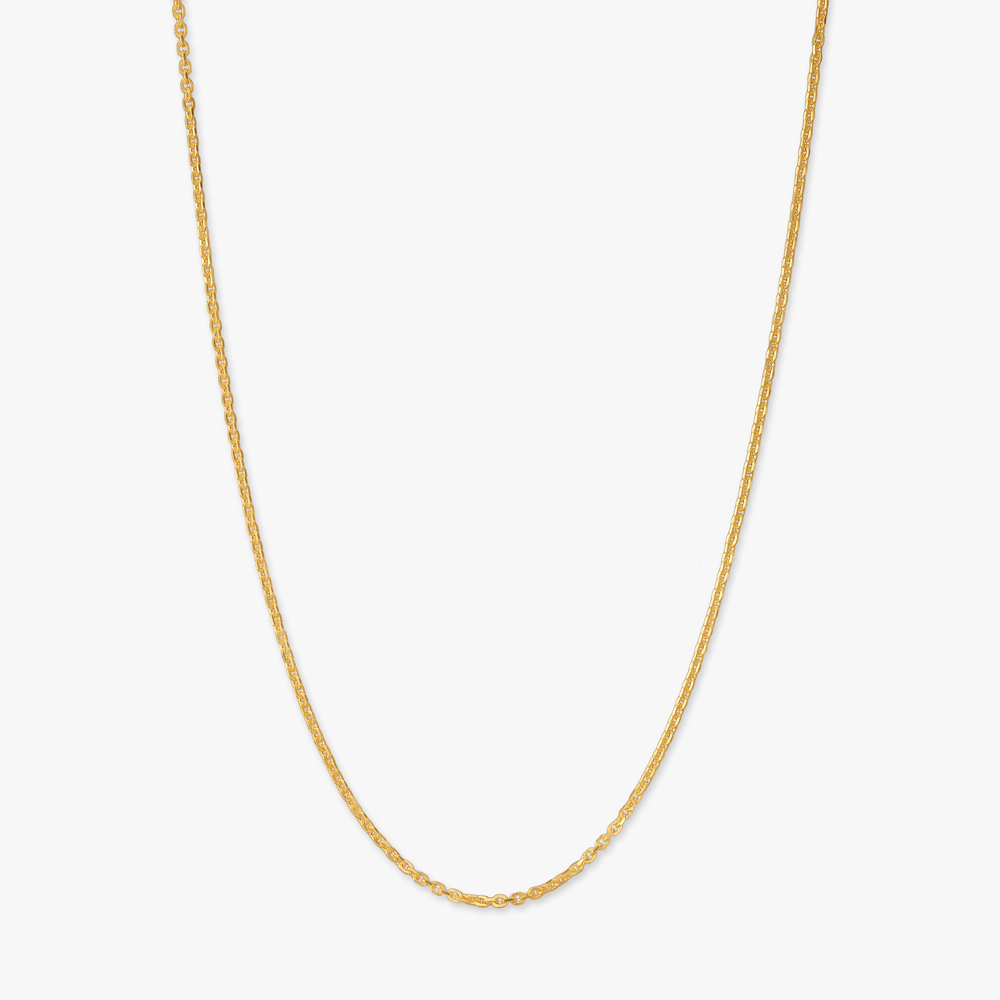 

Subtle Gleam Gold Chain
