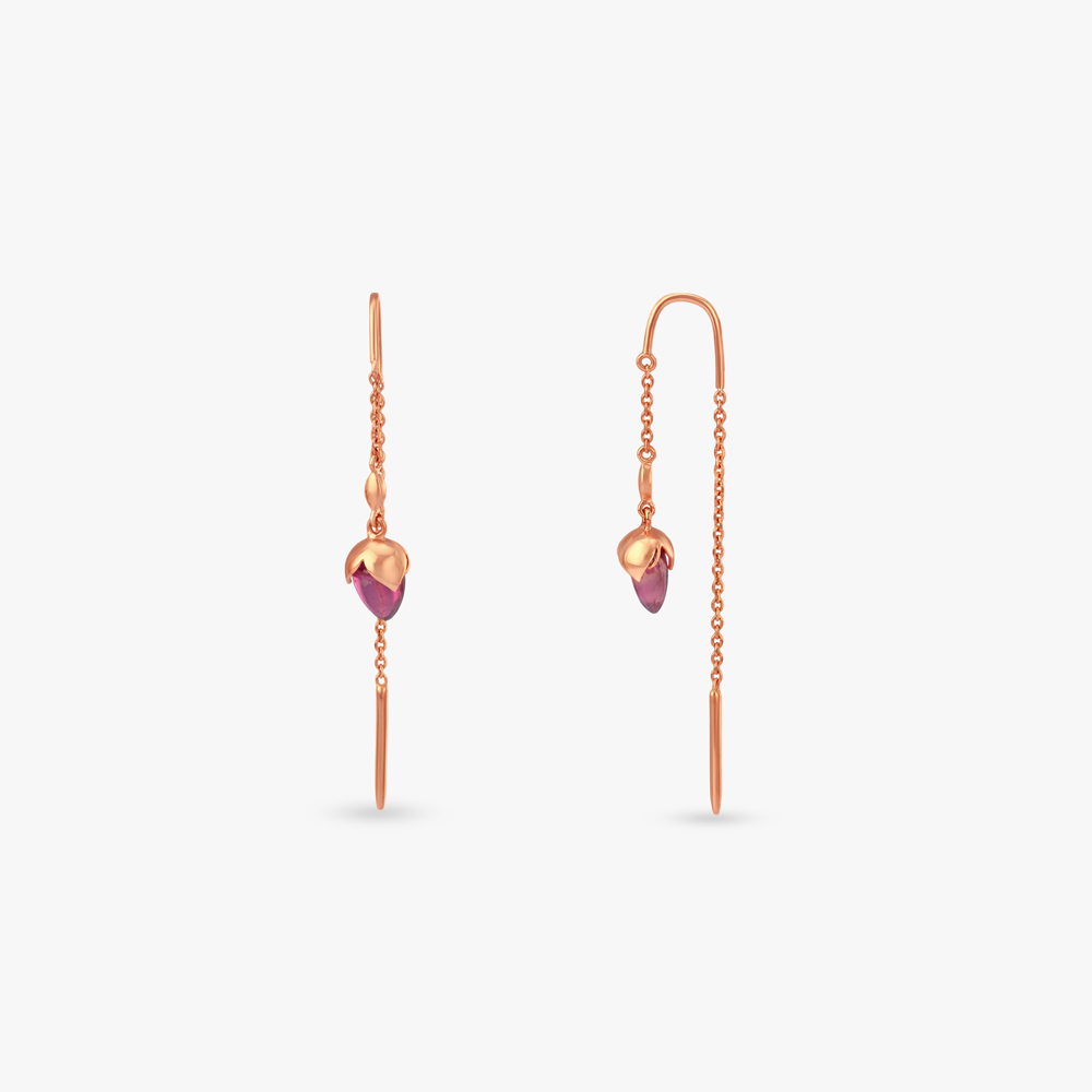 Velvet Blossom Gold Necklace Set,,hi-res image number null