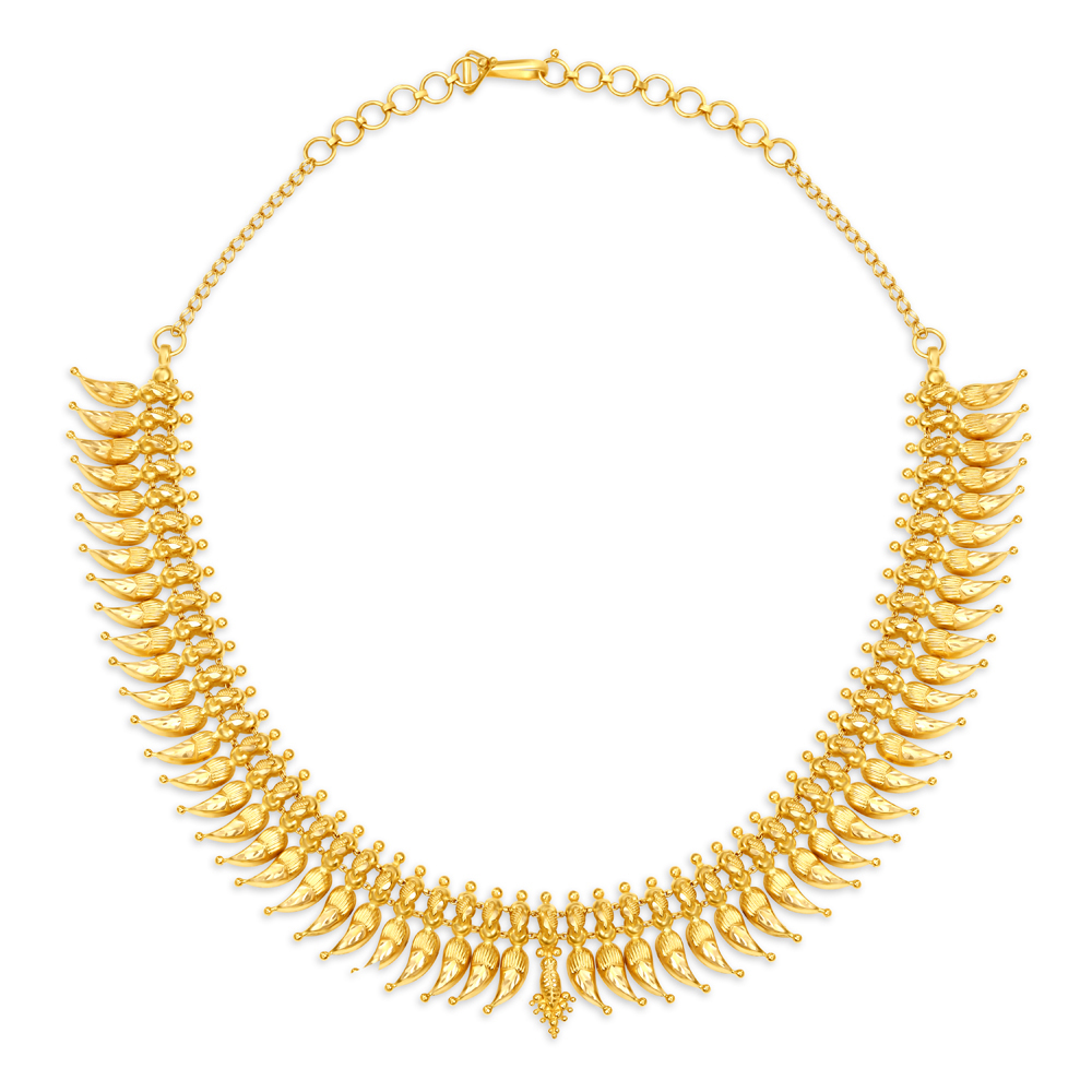 Queenly South Indian Gold Necklace for the Indian Bride,,hi-res image number null